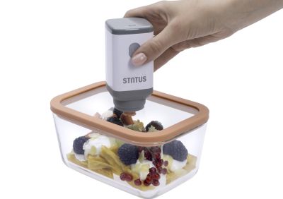 STATUS - Вакуумен контейнер от огнеопорно стъкло Viva 2,6L